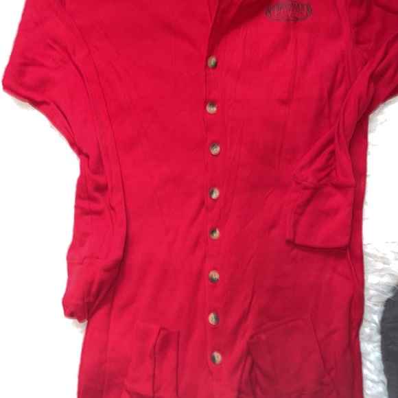 Sportsman’s Warehouse Union Suit Red, M - Picture 6 of 8